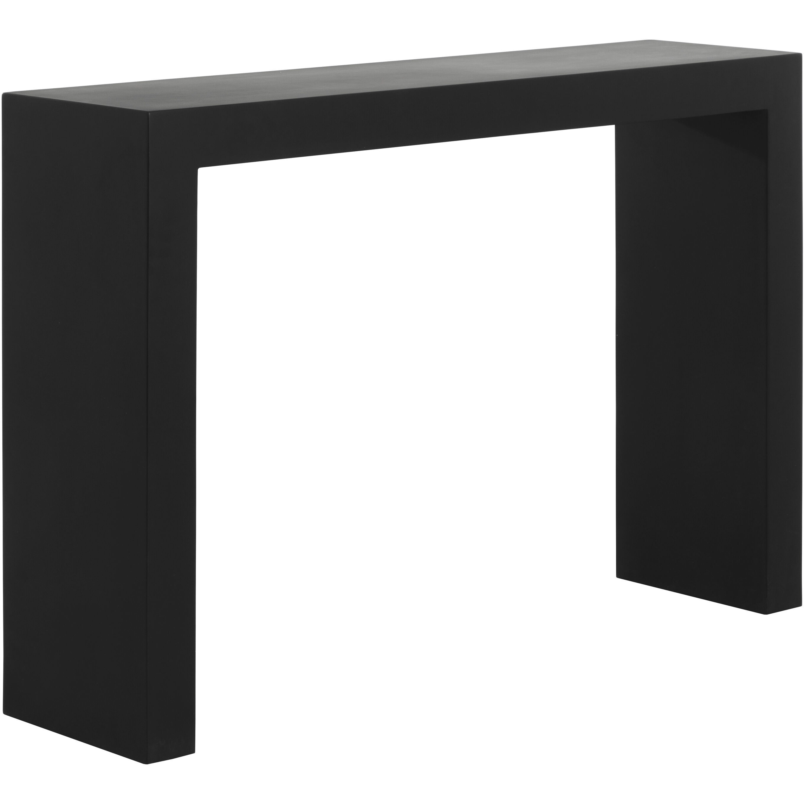 Axle 47 X 31.75 inch Black Outdoor Console Table
